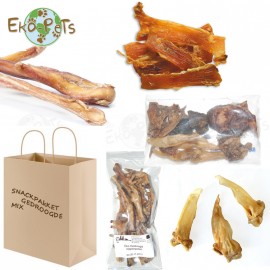 Snackpakket gedroogde snacks mix